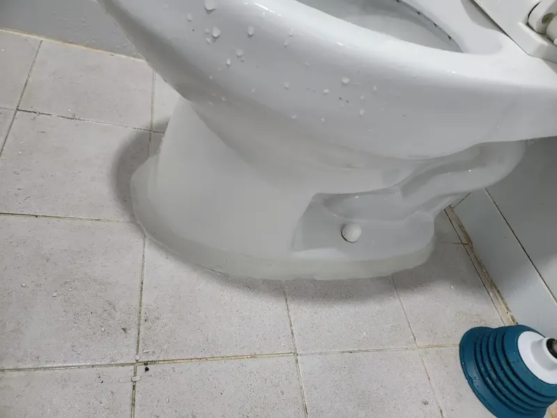 정읍 변기막힘 작업사례 5