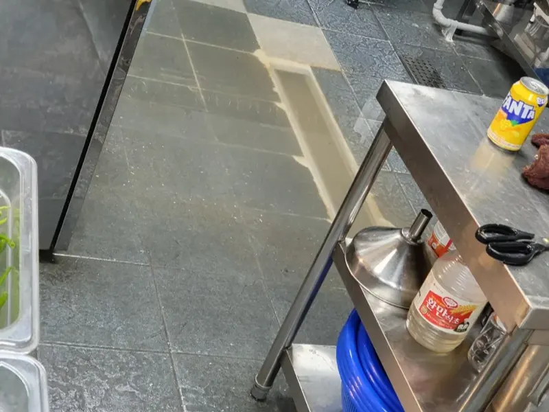 정읍 상가·주방 배관 작업사례 6